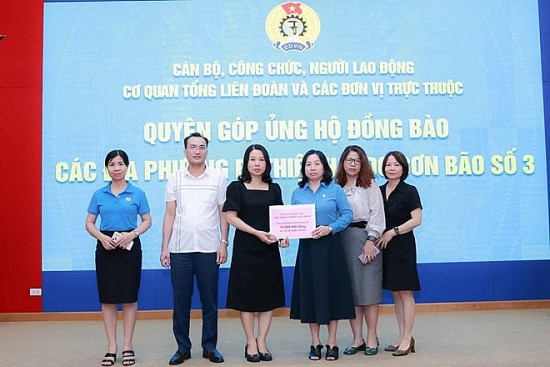 tong lien doan lao dong viet nam hop ho tro doan vien nguoi lao dong bi anh huong bao so 3