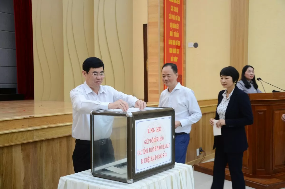 Lâm Đồng hướng về các tỉnh phía Bắc bị thiệt hại do bão số 3 Yagi gây ra Lâm Đồng hướng về các tỉnh phía Bắc bị thiệt hại do bão số 3 Yagi gây ra