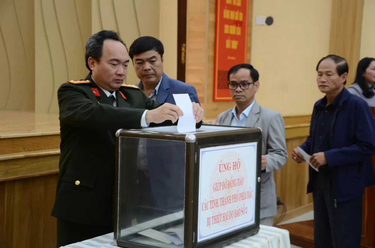 Lâm Đồng hướng về các tỉnh phía Bắc bị thiệt hại do bão số 3 Yagi gây ra Lâm Đồng hướng về các tỉnh phía Bắc bị thiệt hại do bão số 3 Yagi gây ra