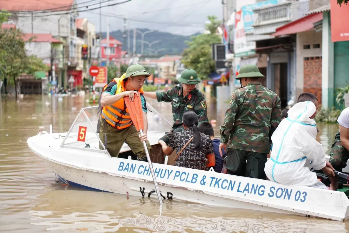 Quân - dân vùng 'rốn lũ' của Lạng Sơn khắc phục thiệt hại, trở lại cuộc sống sau bão số 3