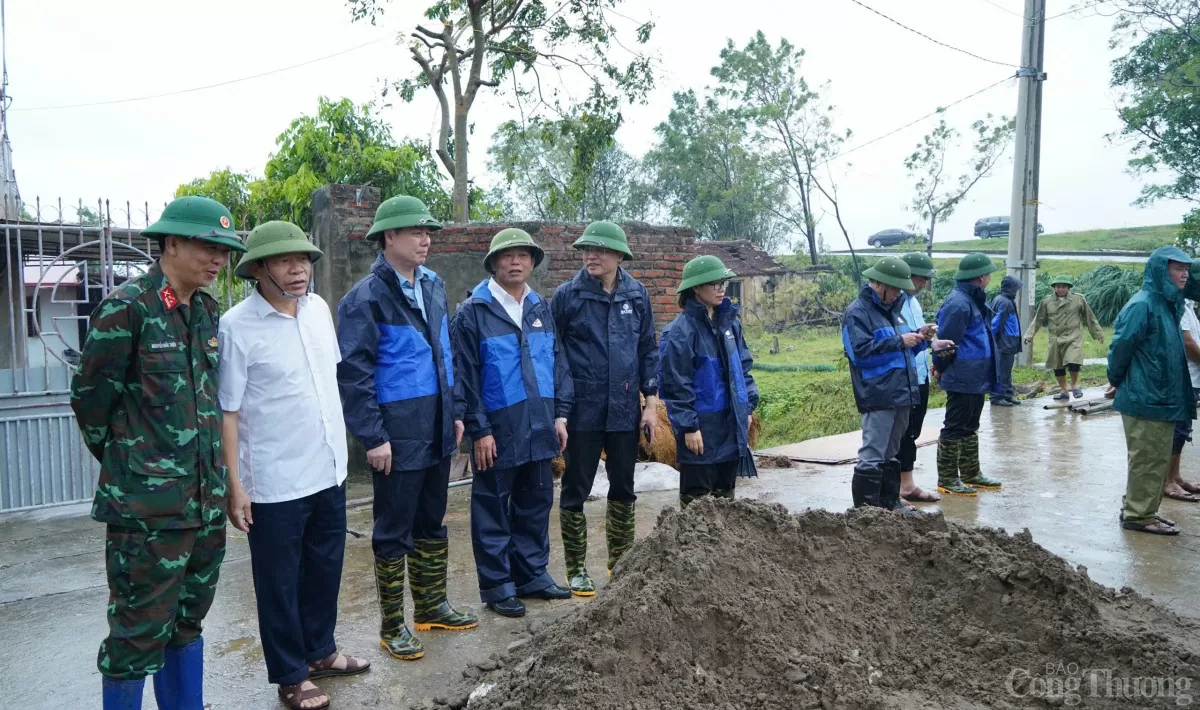 Phát hiện sự cố thân đê, lãnh đạo Bắc Ninh chỉ đạo kiểm tra xử lý