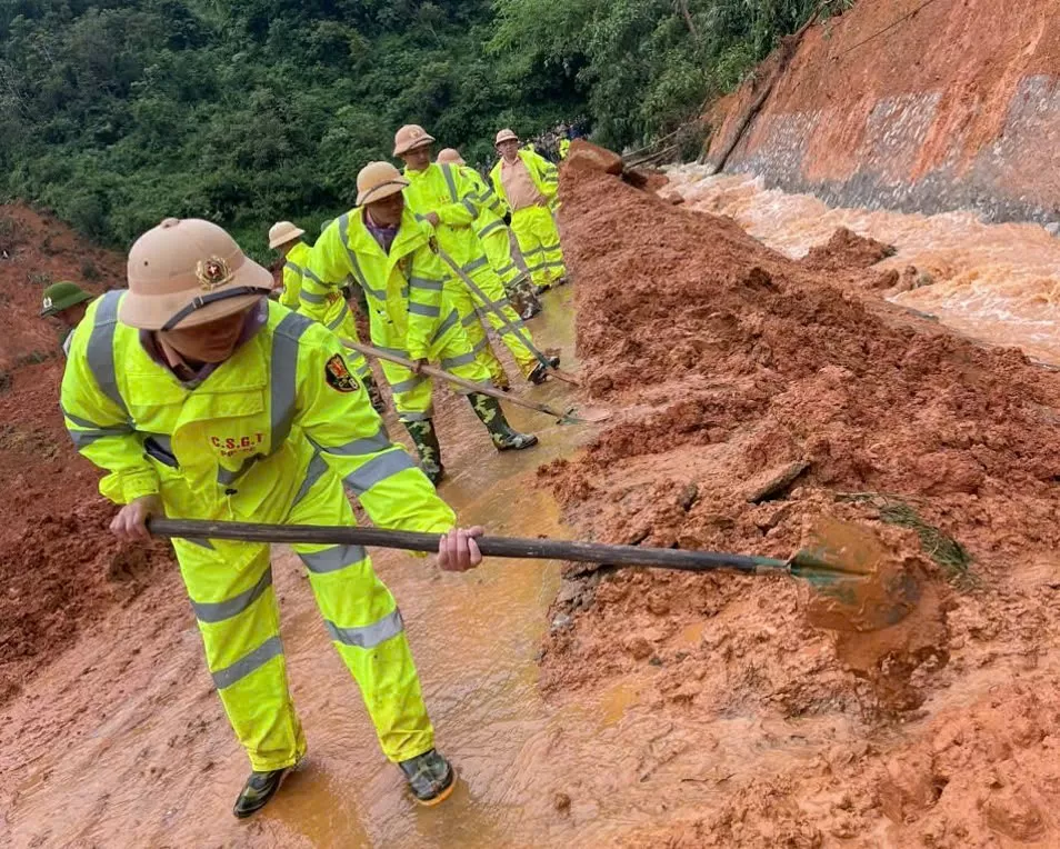 Đã tìm thấy thi thể của 15 người mất tích trong vụ sạt lở ở Cao Bằng