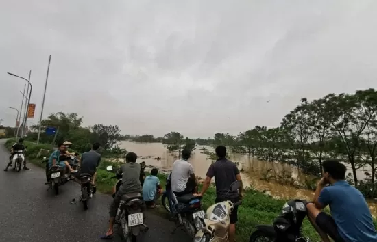 Hà Nội: Lệnh rút báo động II lũ trên sông Hồng