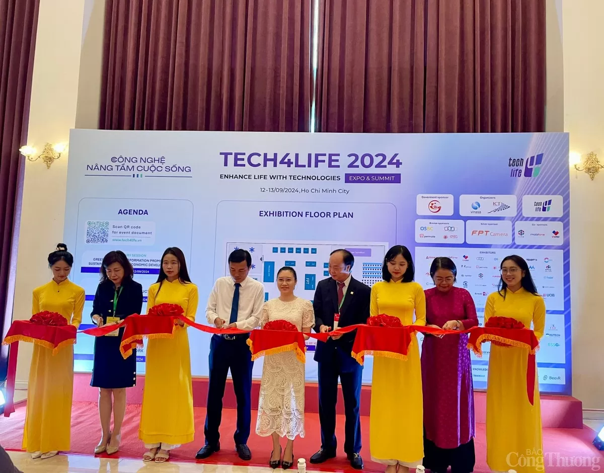 TP. Hồ Chí Minh: Khai mạc Triển lãm và Hội nghị Tech4life 2024