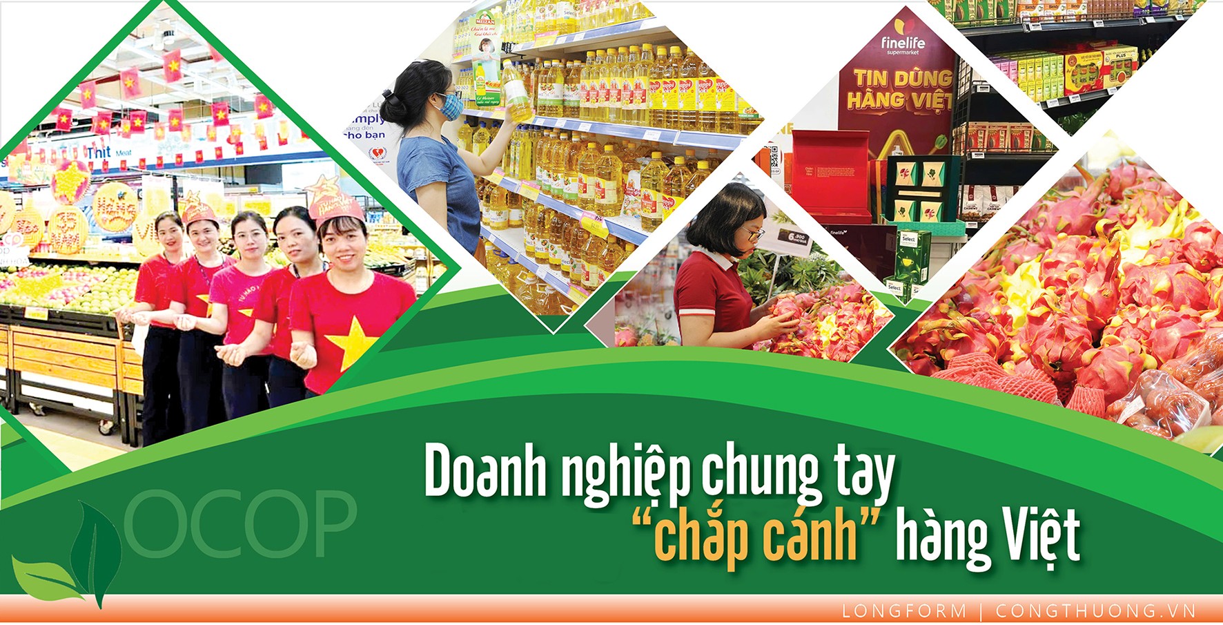 Longform | Doanh nghiệp chung tay 'chắp cánh' hàng Việt