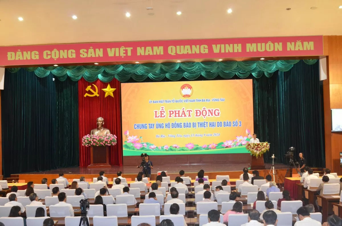 Bà Rịa - Vũng Tàu hỗ trợ 51 tỷ đồng cho đồng bào miền Bắc bị thiệt hại do bão số 3