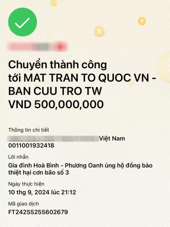 ‘Check var’ sao kê: Vợ chồng Shark Bình, Phương Oanh bị nghi ngờ số tiền 500 triệu đồng