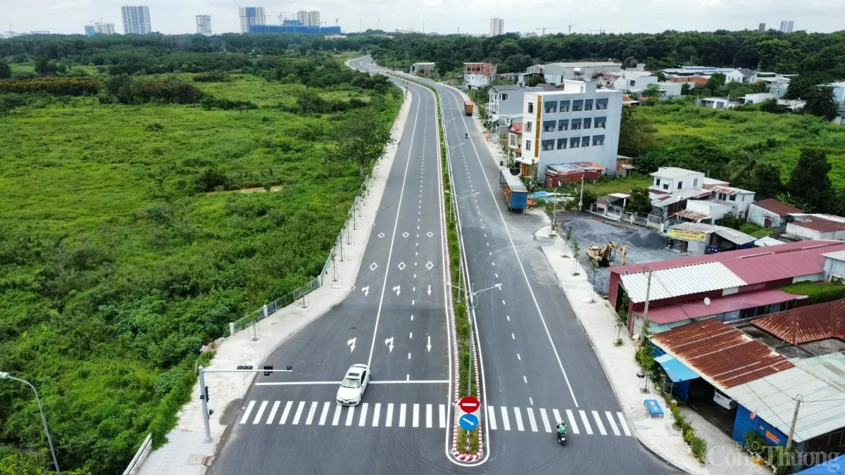 Bình Dương: Ngắm tuyến đường đẹp nhất TP. Dĩ An sau khánh thành