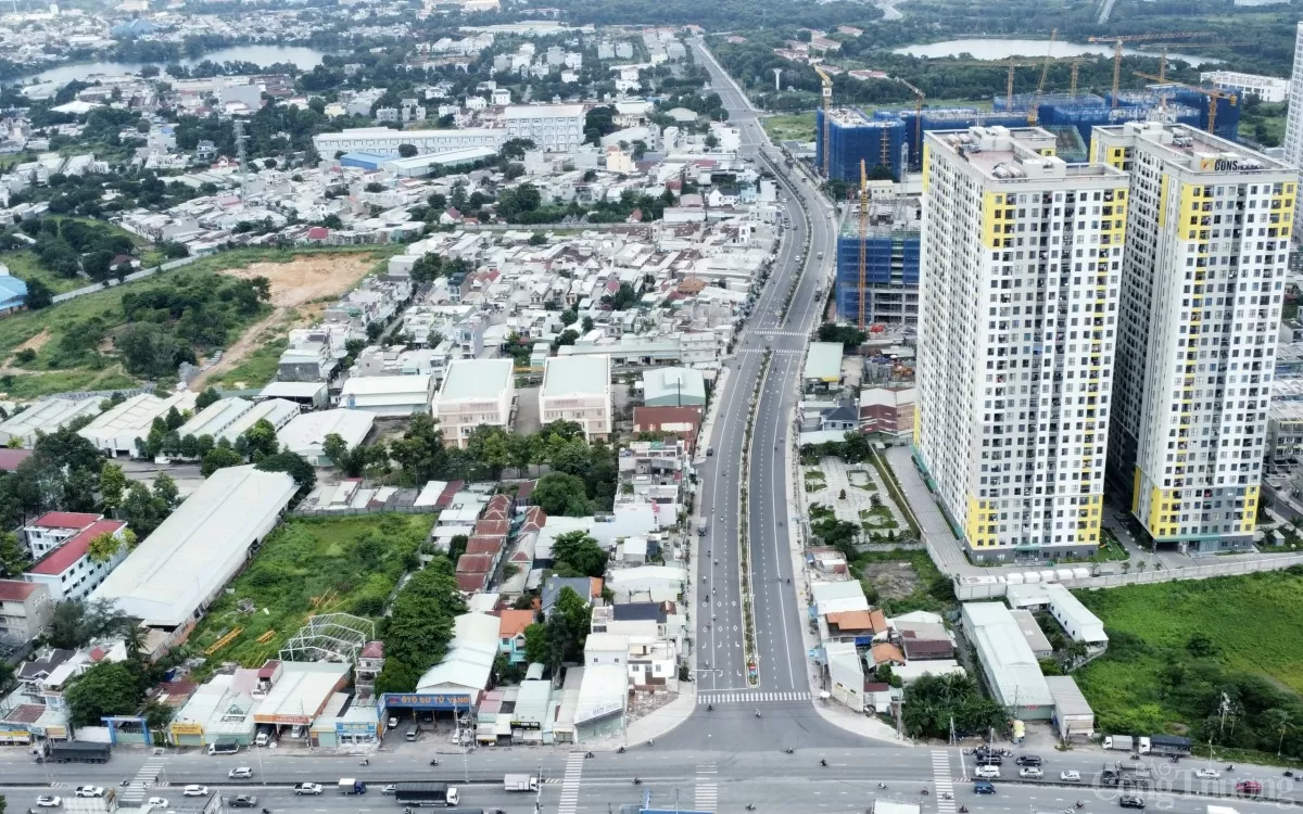 Bình Dương: Ngắm tuyến đường đẹp nhất TP. Dĩ An sau khánh thành