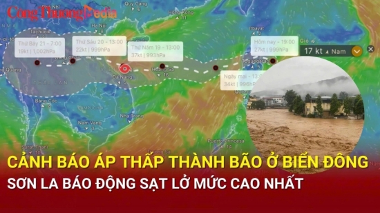diem nong 24h ngay 169 canh bao ap thap nhiet doi thanh bao so 4 bao dong sat lo tai nhieu noi