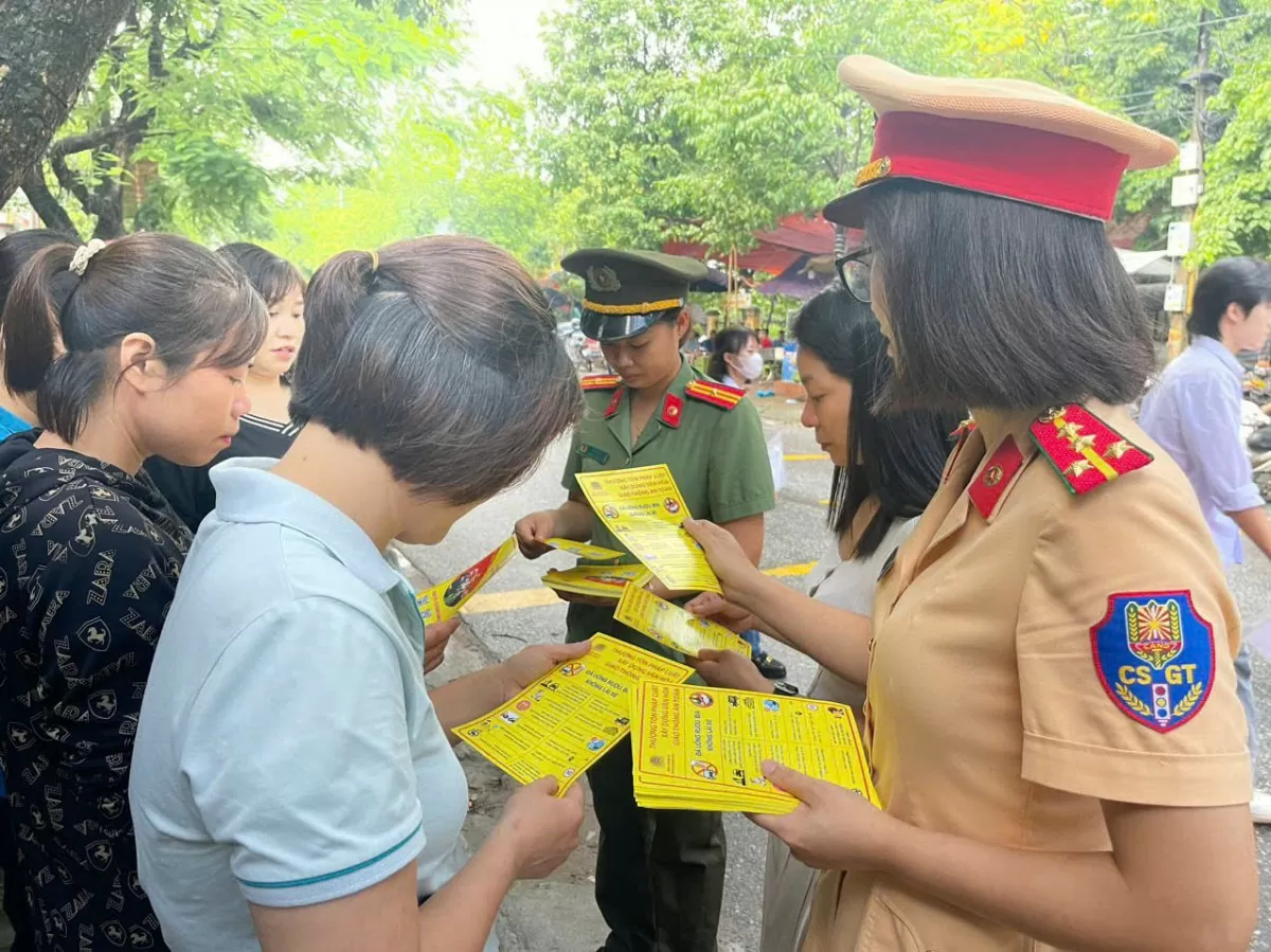 Hưng Yên: Công an huyện Khoái Châu tăng cường tuyên truyền, xử lý nghiêm các vi phạm nồng độ cồn