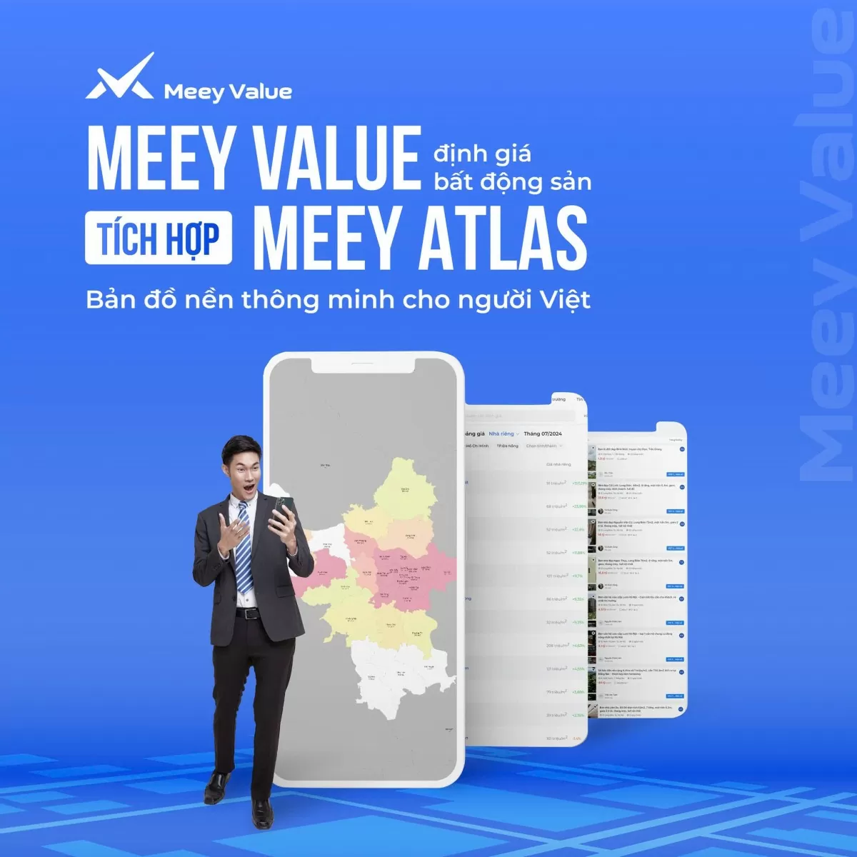 Meey Value kết hợp Meey Atlas: Tính năng định giá bất động sản hữu dụng cho người Việt