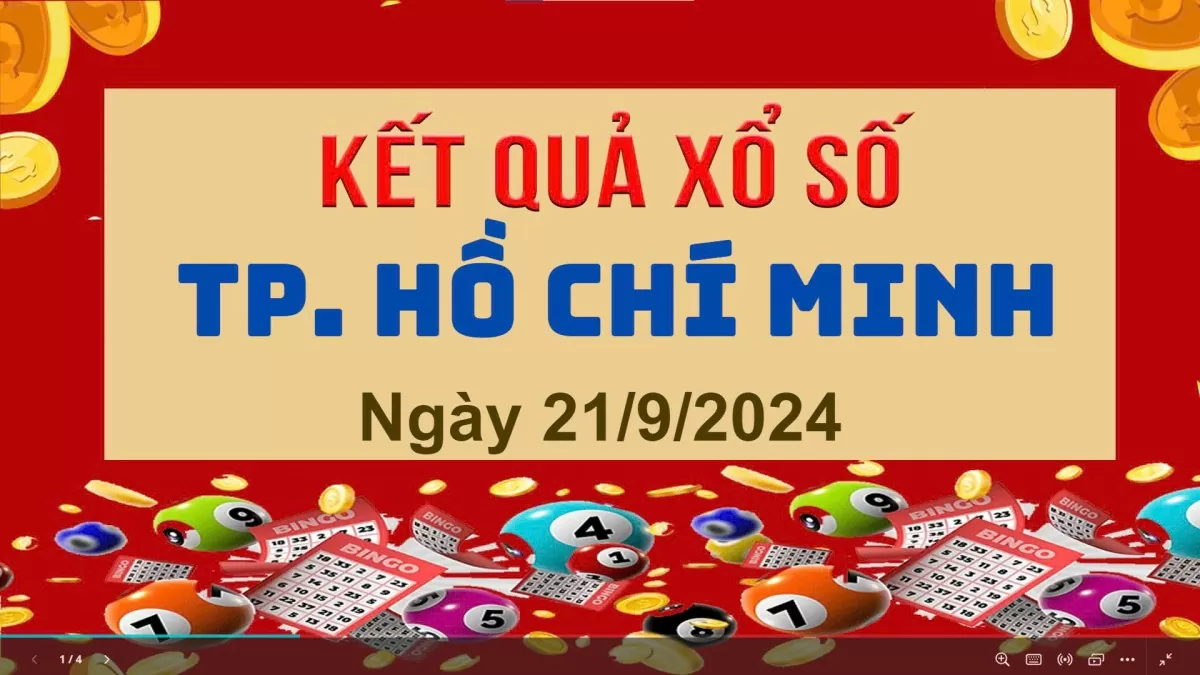 XSHCM 21/9, Kết quả xổ số TP.HCM hôm nay 21/9/2024, KQXSHCM thứ Bảy ngày 21 tháng 9