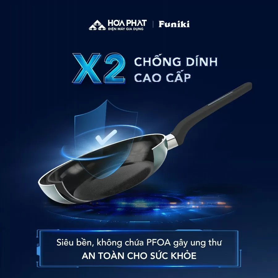 Funiki ra mắt bộ sưu tập chảo chống dính: Chuẩn bền, chuẩn chống dính