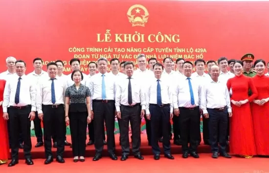 Hà Nội: Khởi công nâng cấp Tỉnh lộ 429a, Cụm công nghiệp Kim Bài