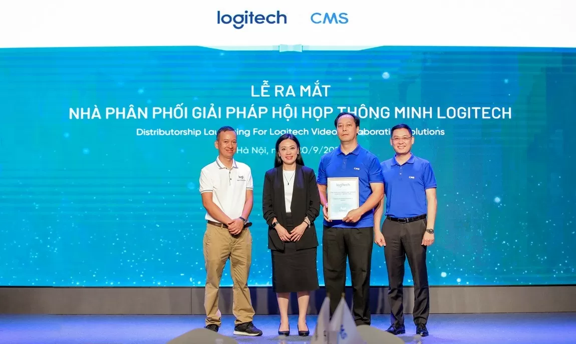 Logitech hợp tác cùng CMS đưa giải pháp hội họp thông minh  tới các doanh nghiệp tại Việt Nam