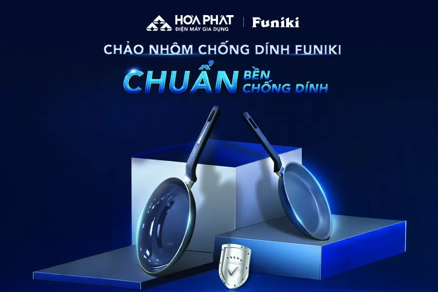 Funiki ra mắt bộ sưu tập chảo chống dính: Chuẩn bền, chuẩn chống dính