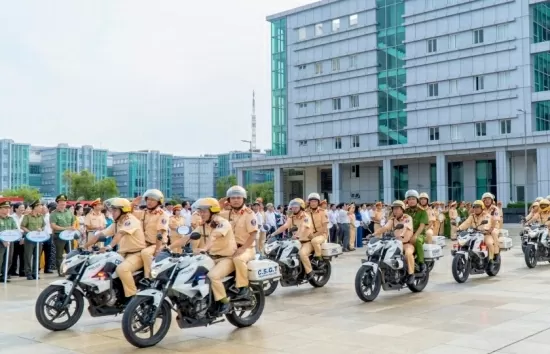 Bà Rịa - Vũng Tàu: Ra quân cao điểm 45 ngày đêm bảo đảm an toàn giao thông