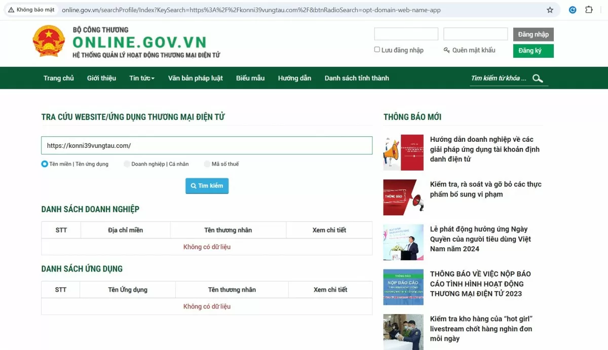 Bà Rịa – Vũng Tàu: Bát nháo hàng 'xách tay’ bán trên các website không đăng ký?