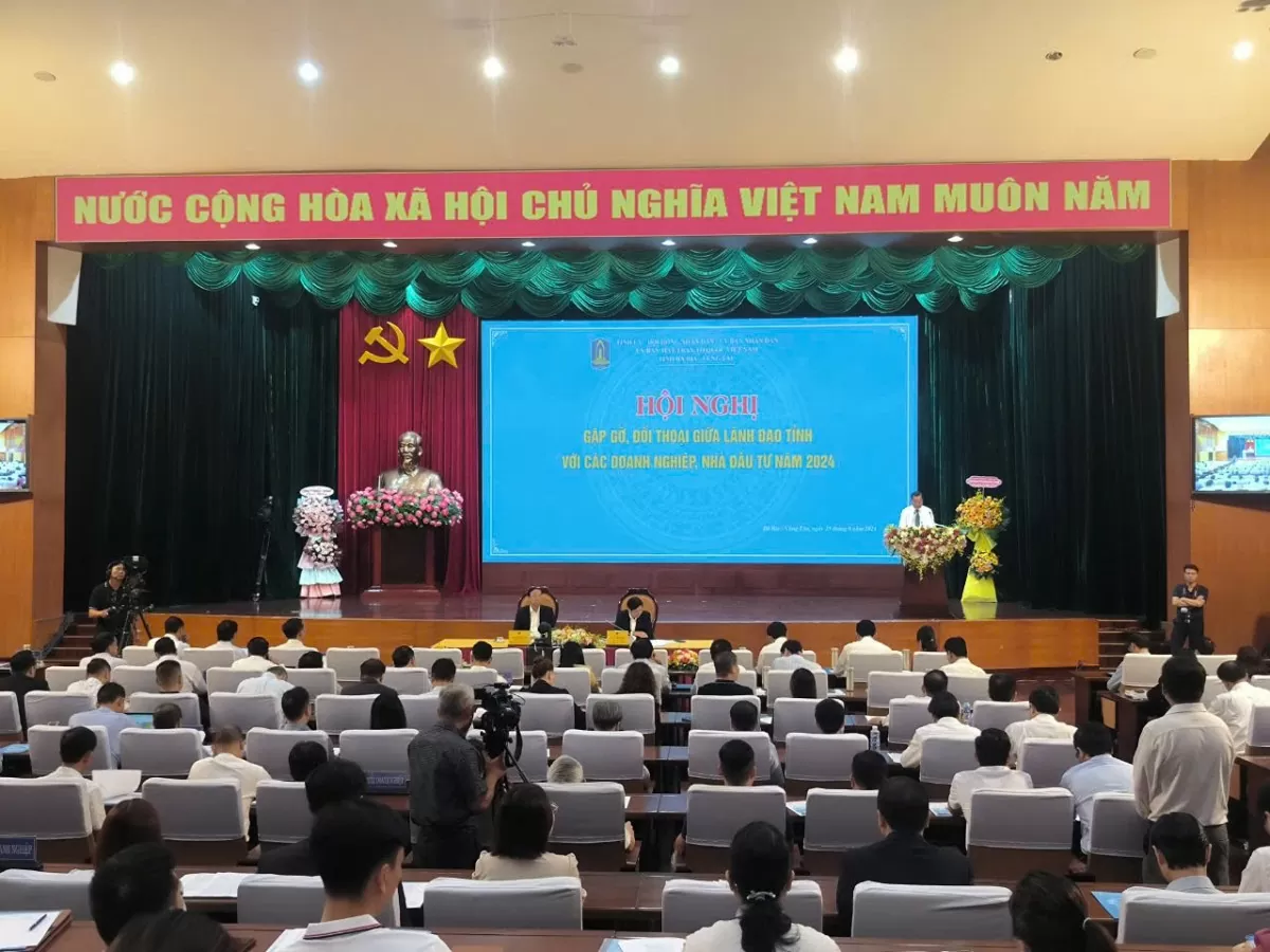 Bà Rịa - Vũng Tàu: Lãnh đạo tỉnh gặp gỡ, đối thoại với hơn 300 doanh nghiệp, nhà đầu tư