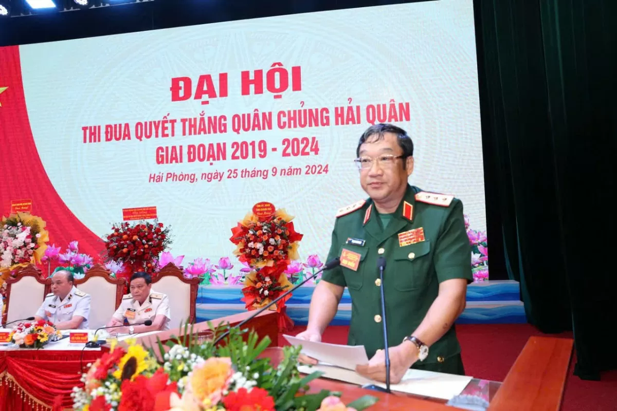 Đại hội Thi đua Quyết thắng Quân chủng Hải quân giai đoạn 2019-2024