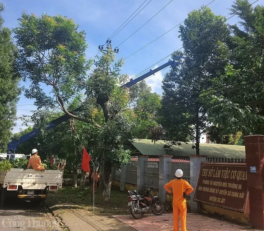 PC Đắk Nông: Tuyên truyền về bảo vệ an toàn lưới điện nông thôn