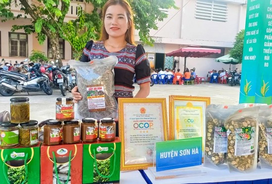 quang ngai nang tam gia tri nong san mien nui
