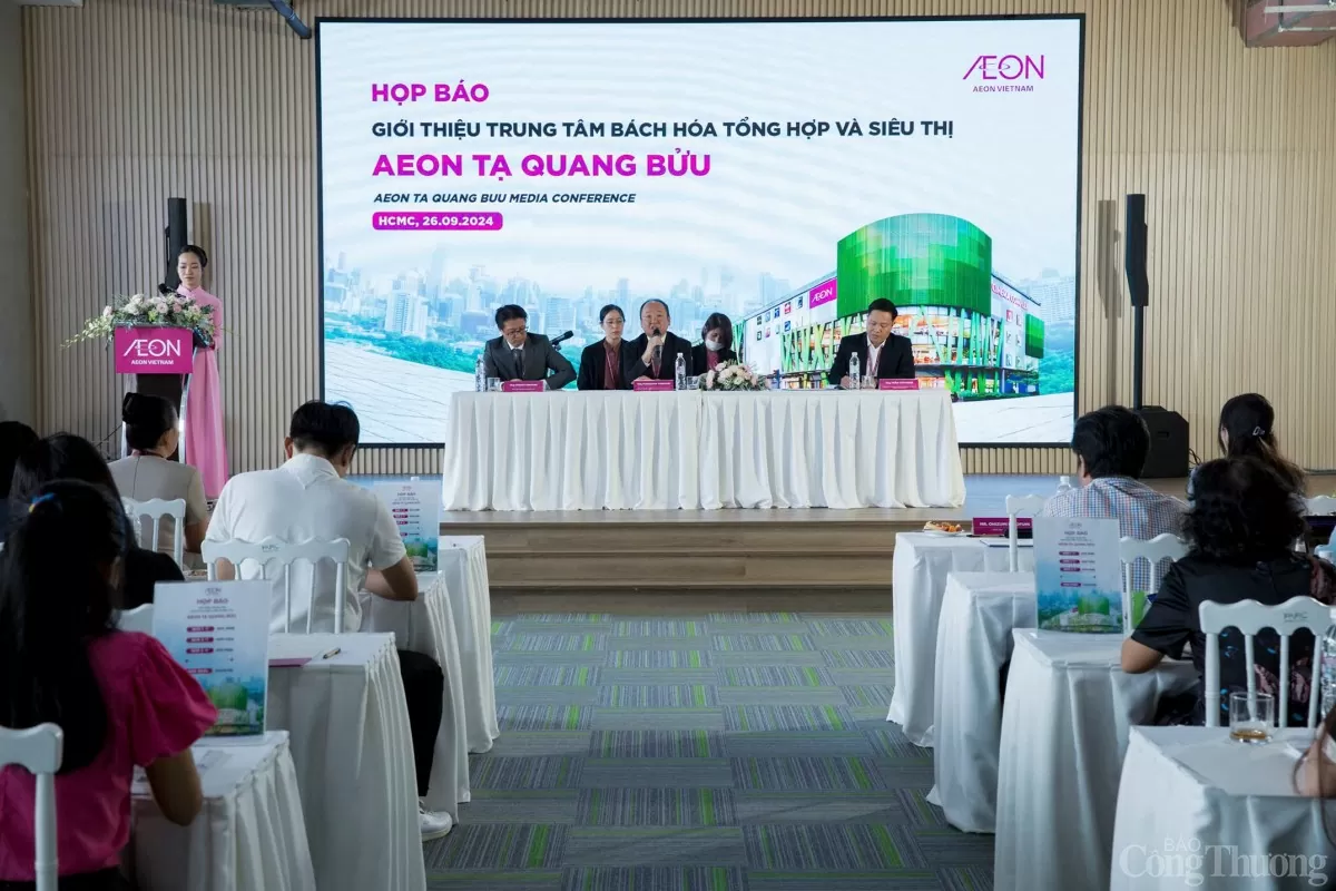 TP. Hồ Chí Minh có thêm trung tâm thương mại AEON của Nhật