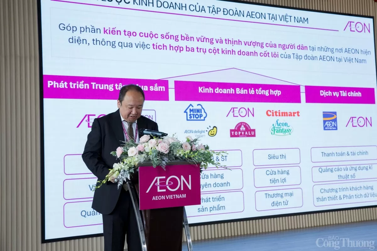 TP. Hồ Chí Minh có thêm trung tâm thương mại AEON của Nhật