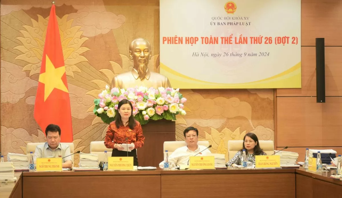 Ủy ban Pháp luật cho ý kiến về đề án thành lập thành phố Huế trực thuộc Trung ương