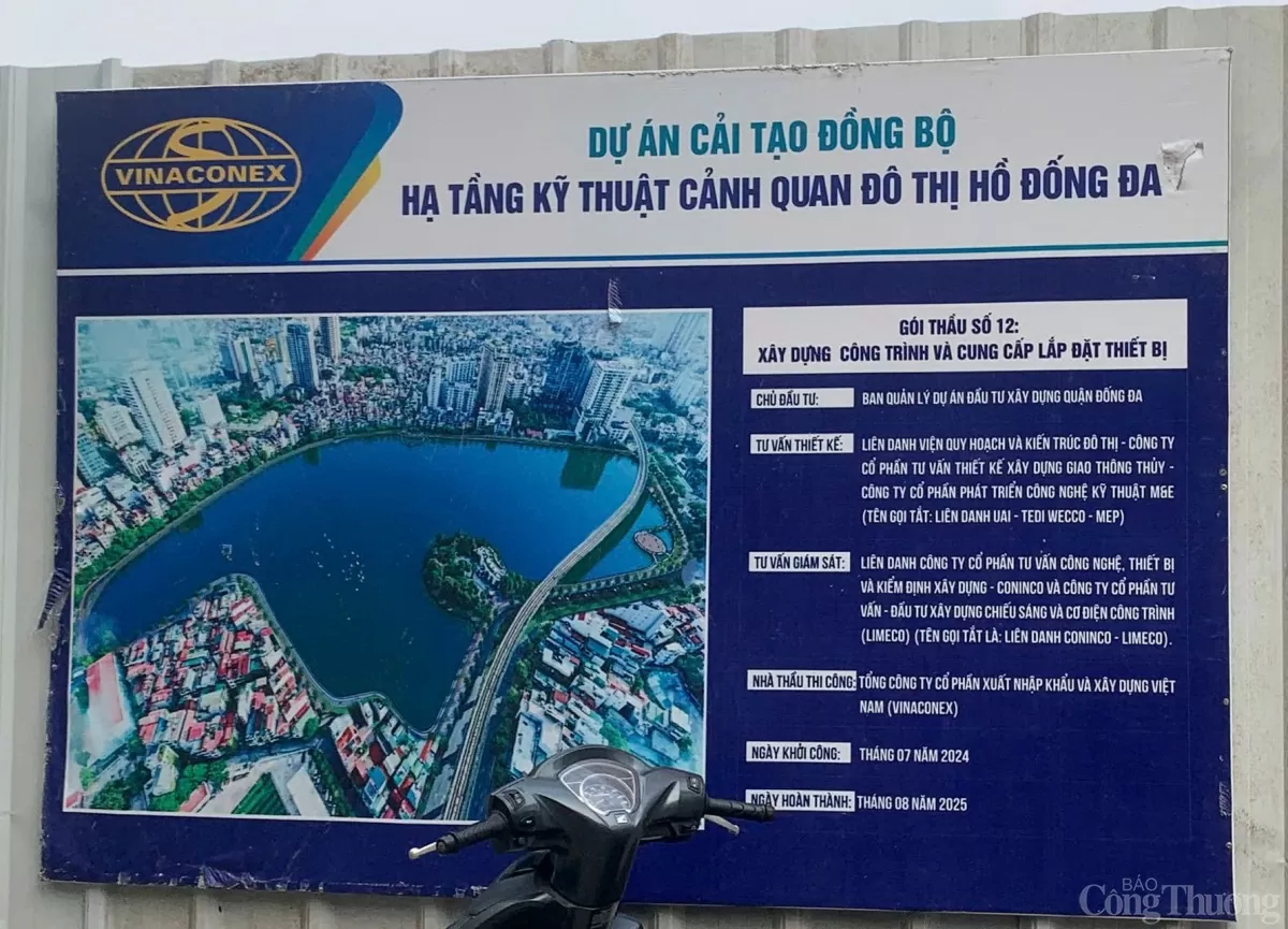 Vụ nghi san lấp 6.500m2 hồ Đống Đa: Chuyên gia khẳng định hồ không thể quay về trạng thái ban đầu?