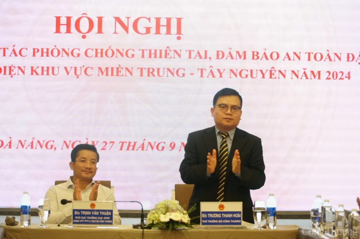 Thứ trưởng Trương Thanh Hoài dự Hội nghị đảm bảo an toàn đập, hồ chứa thủy điện miền Trung – Tây Nguyên