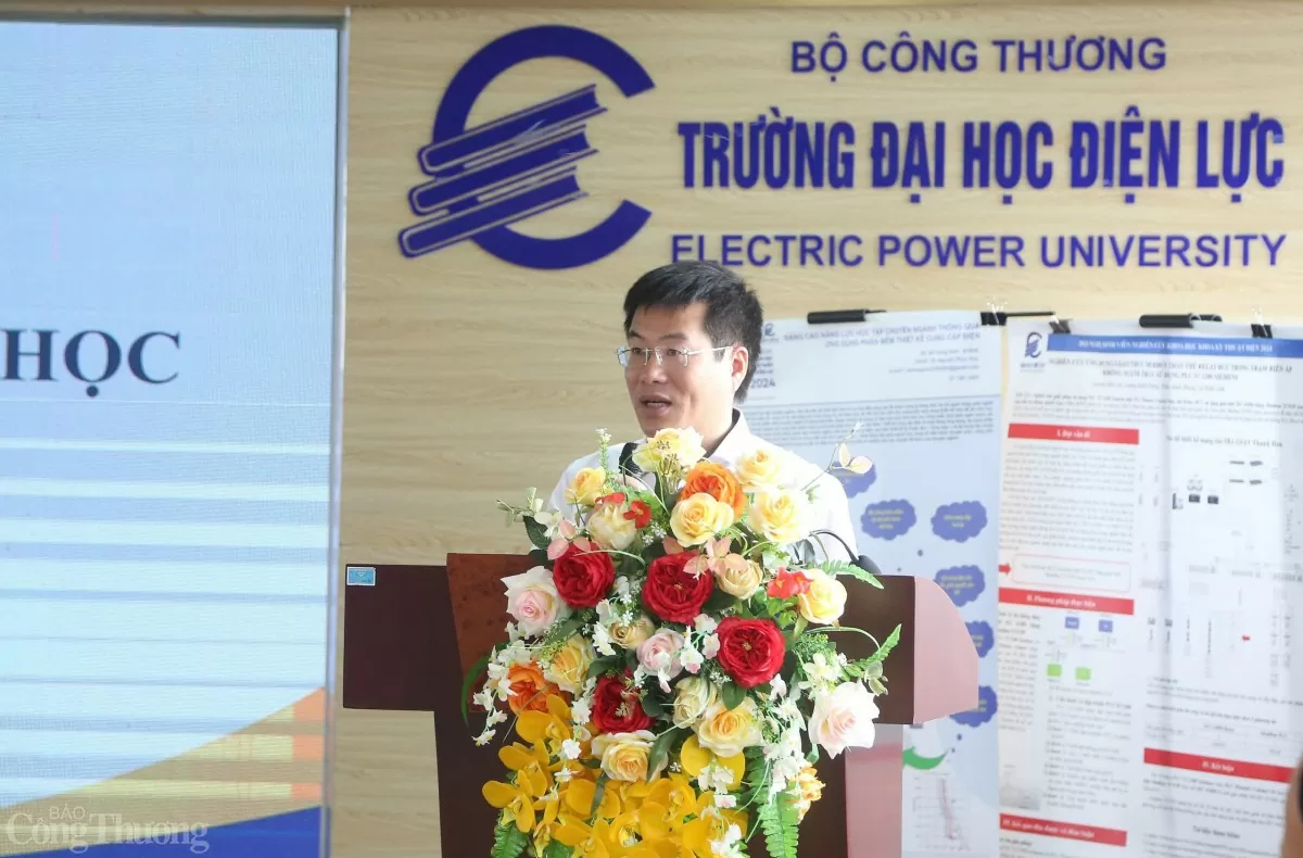 Trường Đại học Điện lực tổ chức hội nghị khoa học trong sinh viên với chủ đề ‘Hệ thống điện xanh”