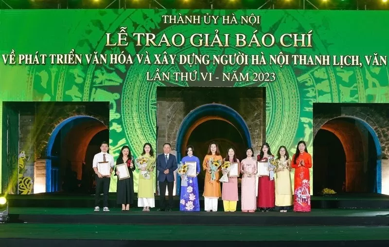 Giải báo chí về phát triển văn hóa Hà Nội năm 2024 và những con số ấn tượng