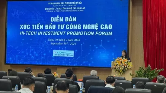 Diễn đàn Xúc tiến đầu tư công nghệ cao tại Khu Công nghệ cao Hòa Lạc