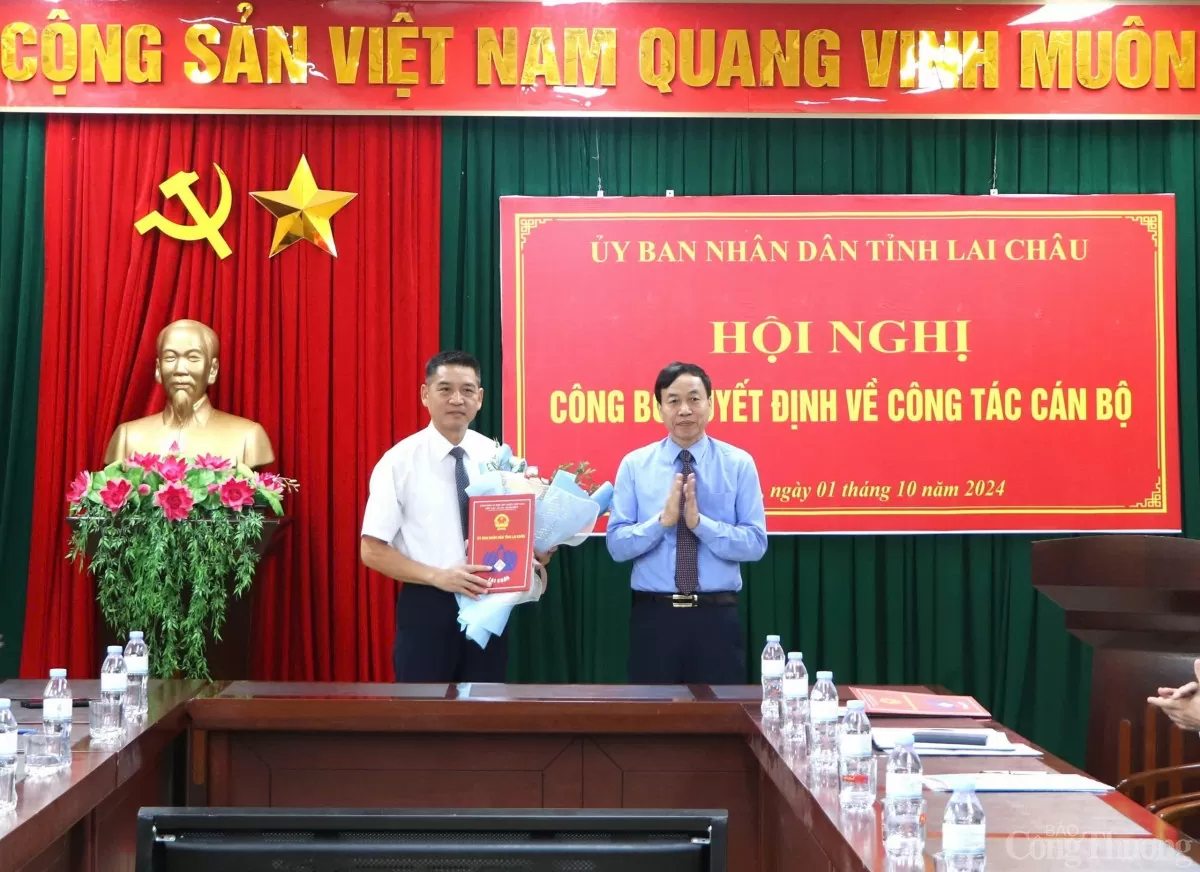 Lai Châu có tân Phó Giám đốc Sở Công Thương