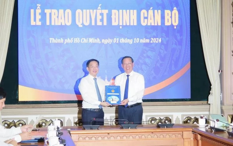 TP. Hồ Chí Minh: Bổ nhiệm, điều động Chủ tịch quận Tân Phú, Bình Thạnh, Giám đốc Sở Tư pháp