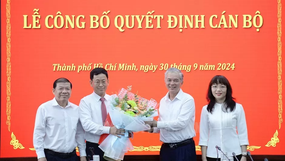 TP. Hồ Chí Minh: Bổ nhiệm, điều động Chủ tịch quận Tân Phú, Bình Thạnh, Giám đốc Sở Tư pháp