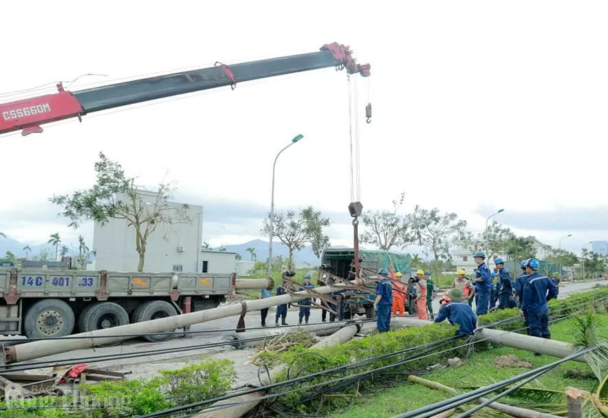 Than Mạo Khê: Làm sạch môi trường, đảm bảo sản xuất ổn định sau bão