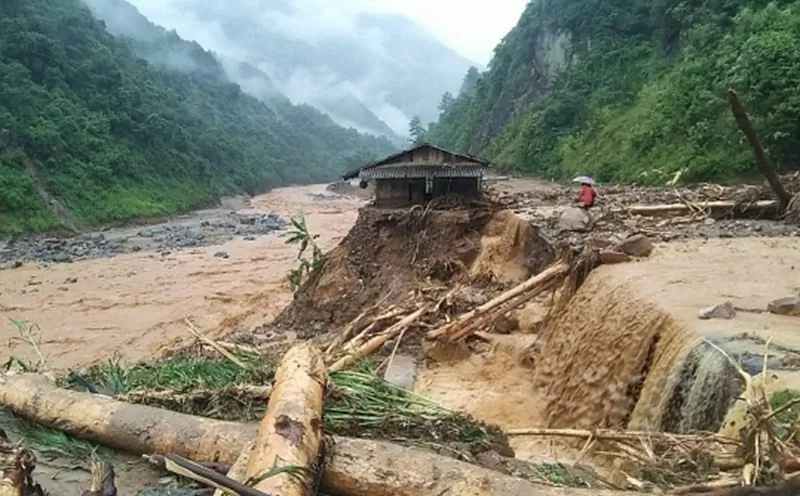 Hà Giang thiệt hại nặng nề do mưa lũ