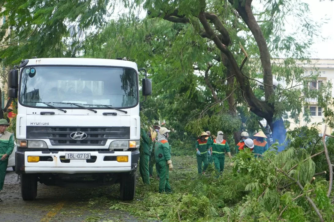 Công tác khắc phục hậu quả bão số 3 và mưa lũ trên địa bàn tỉnh Hải Phòng