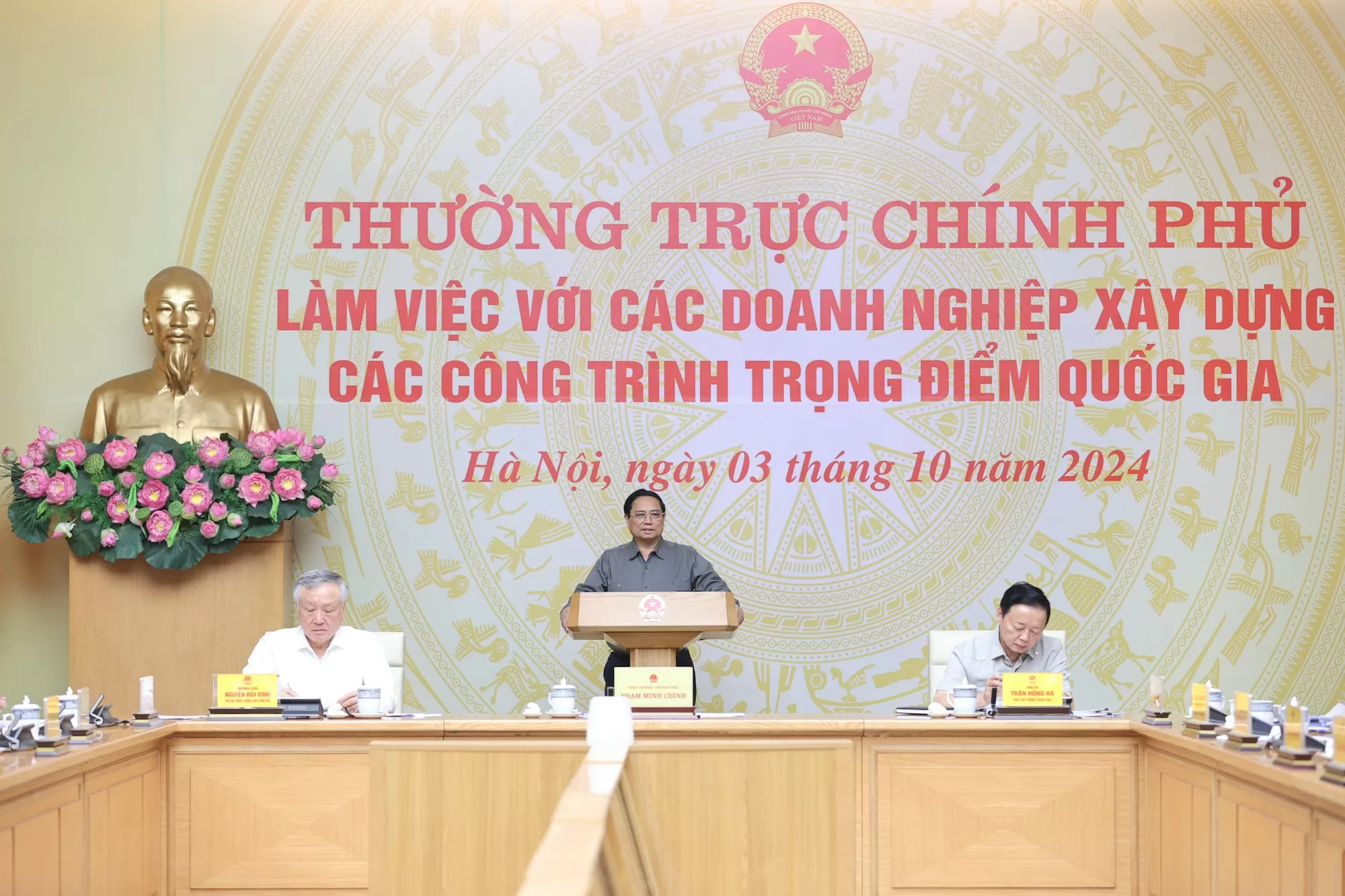 Thủ tướng nêu 6 nhiệm vụ trọng tâm với doanh nghiệp xây dựng các công trình trọng điểm quốc gia