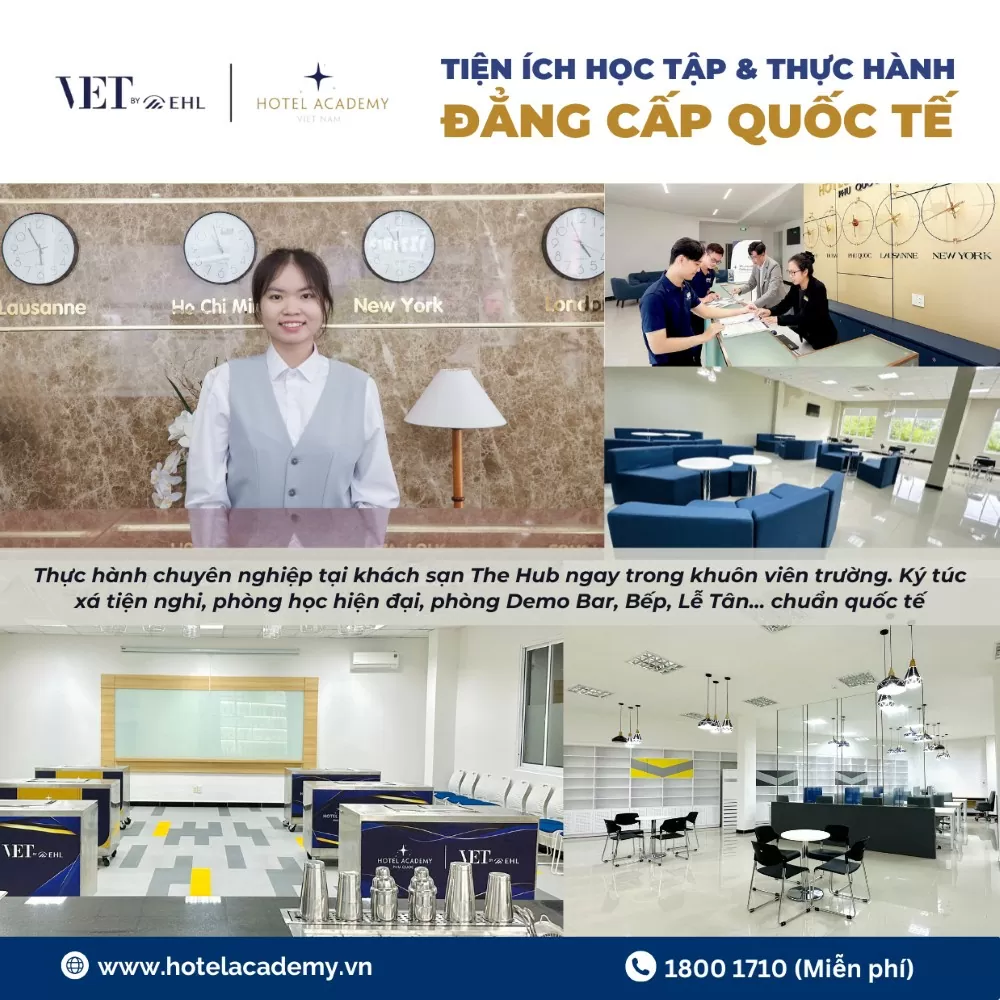 Ba mẹ cùng con 16 tuổi săn học bổng 100% ''Chuẩn Thụy Sĩ tại Phú Quốc – Ngành quản trị khách sạn''