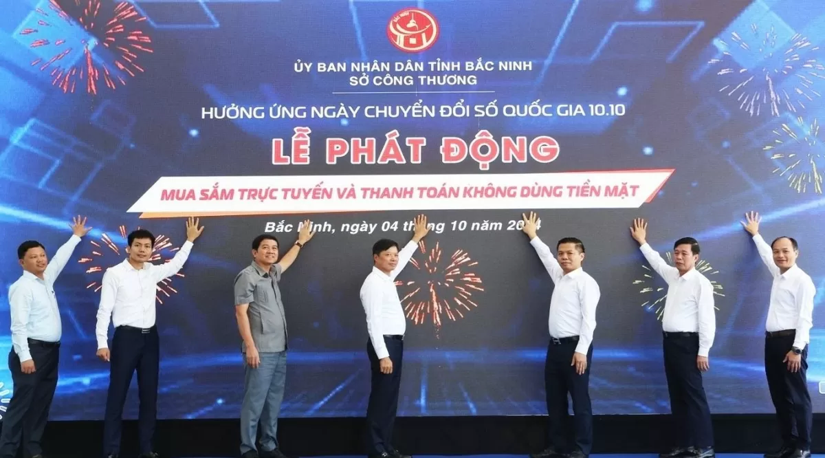 Bắc Ninh phát động mua sắm trực tuyến và thanh toán không dùng tiền mặt