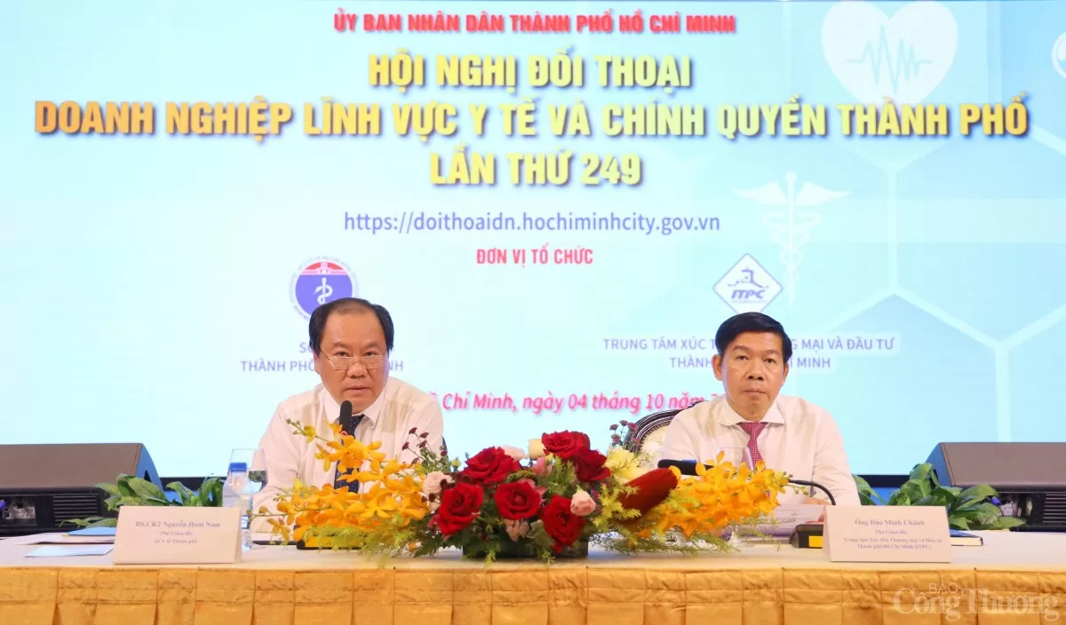 TP. Hồ Chí Minh đối thoại gỡ khó nhiều vấn đề “nóng” cho doanh nghiệp lĩnh vực y tế