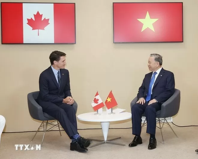 Tổng Bí thư, Chủ tịch nước Tô Lâm gặp các Thủ tướng Canada và Bỉ