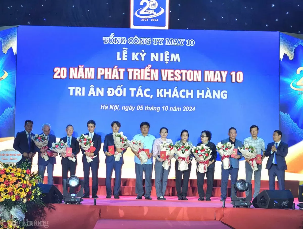 Veston May 10 - hành trình 20 năm góp phần xây dựng Thương hiệu quốc gia