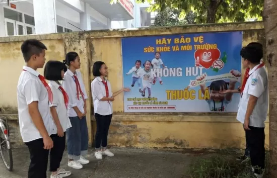 Môi trường học đường: Vì một “miền đất xanh” không khói thuốc