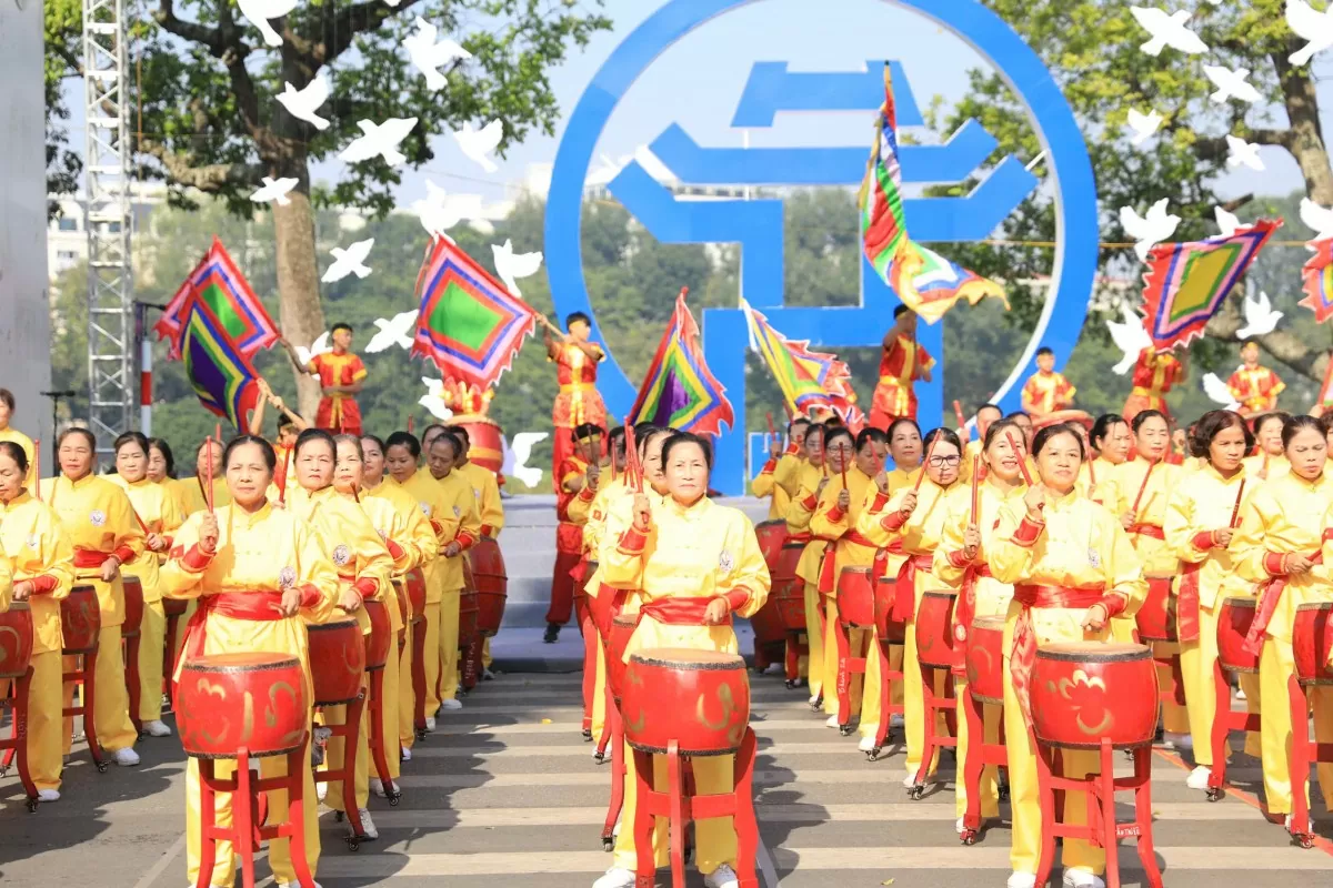 'Ngày hội Văn hoá vì hoà bình': Nơi tái hiện những ký ức hào hùng của Thủ đô Hà Nội