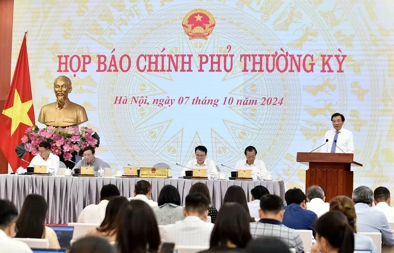 Họp báo Chính phủ thường kỳ tháng 9/2024: Kinh tế